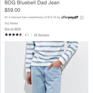 Urban outfitters BDG jeans